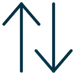 Wechselseitige Pfeile als Beratung Change Management