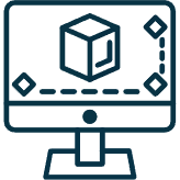 Desktop als Symbol für Standalone Software